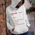 Karma Definition Inspired Karma Is My Boyfriend Karma Cat Youth Hoodie Karma Definition Inspired Karma Is My Boyfriend Karma Cat Youth Hoodie