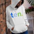 Kids 10Th Birthday Boy 10 Year Old Ten | Party Ideas Age 10 Youth Hoodie