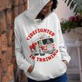 Kids Firefighter In Training Boys Fire Truck Toddler Youth Hoodie