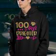 100 Days Brighter Girls Student 100 Day Of School Youth Hoodie