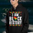 I Am Black Woman Black History Month Educated Black Girl  V4 Youth Hoodie