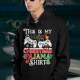 Christmas Boys Men Video Gamer This Is My Christmas Pajama V2 Youth Hoodie