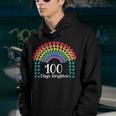 Cute 100 Days Of School 100 Days Brighter Hearts 100Th Day Youth Hoodie