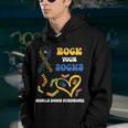 Down Syndrome Awareness Rock Your Socks T21 Man Woman Kids Youth Hoodie