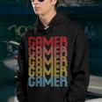 Gamer Retro Style Vintage Video Game Player Boys Ns Men Youth Hoodie