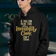 Invisibility Cloak Geek Book Movie Lover Kids Youth Hoodie