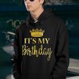 Its My Birthday N School Family Birthday Girls Bday Gif Youth Hoodie