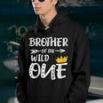 Kids Brother Of The Wild One King Queen Shirt 1St Birthday Youth Hoodie