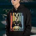 Kids Level 7 Unlocked Shirt Funny Video Gamer 7Th Birthday Gift V2 Youth Hoodie