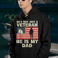 Kids My Dad Is Not Just A Veteran American Flag Veterans Day Youth Hoodie