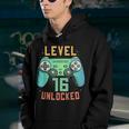 Level 16 Unlocked 16Th Birthday Gamer Gifts 16 Year Old Boys Youth Hoodie