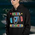Level 7 Unlocked 7Th Birthday Kids Video Game 7 Years Old Youth Hoodie