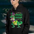 Mardi Grawr Dino Jester Outfit Mardi Gras T-Rex Kids Boys Youth Hoodie