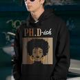 PhD-Ish Phd Doctorate Student Graduation Black Afro Youth Hoodie