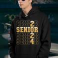 Senior 2024 Class Of 2024 Graduation Or First Day Of School Youth Hoodie