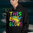 This Boy Glows Retro 80S Party Youth Hoodie