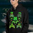 Video Game Controllers St Patricks Day Funny Video Gamer Youth Hoodie