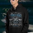 Vintage 2007 Limited Edition 16 Year Old 16Th Birthday Boys Youth Hoodie
