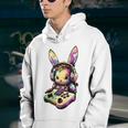 Easter Day Boys Gamer Video Game Controller Bunny Youth Hoodie