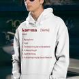 Karma Definition Inspired Karma Is My Boyfriend Karma Cat Youth Hoodie Karma Definition Inspired Karma Is My Boyfriend Karma Cat Youth Hoodie