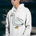 Silly Goose University Meme School Students Youth Hoodie