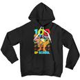 100 Days Of School Dinosaur 100 Days Smarter 100Th Day  Youth Hoodie