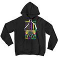 I Paused My Game To Be Here Video Game Beads Mardi Gras  Youth Hoodie