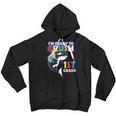 Back To School Im Ready To Crush 1St Grade Orca Whale Youth Hoodie