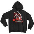 Crane Heart Valentines Day Couples Boys Kids Funny Youth Hoodie