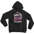 Daddy Dad Girl Daughter Veterans Veteran Father Gift Youth Hoodie