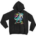 Dinosaur Bunny Eggs Cellent Easter GiftRex Boys Kids Youth Hoodie