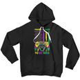 I Paused My Game To Be Here Video Game Beads Mardi Gras Youth Hoodie