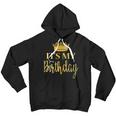 Its My Birthday N School Family Birthday Girls Bday Gif Youth Hoodie