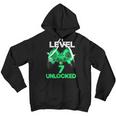 Level 7 Unlocked Birthday Boy 7 Year Old Video Game Gaming Youth Hoodie