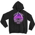 Purple Up For Military Kids Military Child Month Purple Kids Youth Hoodie