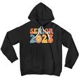 Senior 2023 Retro Class Of 2023 Graduation 23 Gifts Youth Hoodie