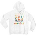 100 Days With My Gnomies 100 Days Of School Groovy Retro Youth Hoodie