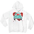 I Steal Hearts Garbage Truck Valentines Day Toddler Boys Youth Hoodie