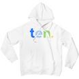 Kids 10Th Birthday Boy 10 Year Old Ten | Party Ideas Age 10 Youth Hoodie