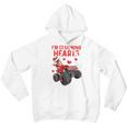 Kids Crush HeartsRex Monster Truck Toddler Boys Valentines Day Youth Hoodie