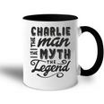 Charlie The Man Myth Legend Gift Ideas Mens Name Accent Mug