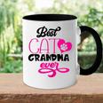 Best Cat Grandma Ever Kitty Animal Lover Mothers Day Cute Gift For Womens Accent Mug