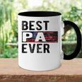 Best Pa Ever Proud Pa Grandpa Gift For Mens Accent Mug