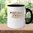 Fall Pumpkin Obsessed And Jesus Blessed Christian Autumn Gifts Accent Mug