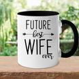 Future Best Wife Ever | Wife To Be Fiancee Accent Mug