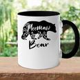 Mothers Day Gifts Cute Floral Meemaw Bear For Mom Gift For Womens Accent Mug