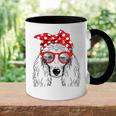 Poodle Dog Mom Bandana Sunglasses Mothers Day Accent Mug