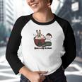 Christmas Have A Cup Of Cheer V2 Youth Raglan Shirt