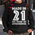 100 Geburtstag Geschenke Für Ihre Frauen 100 Jahre Alte Oma Sweatshirt Geschenke für alte Männer