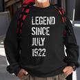 100 Geburtstag Männer Frauen Geboren Juli 1922 Sweatshirt Geschenke für alte Männer